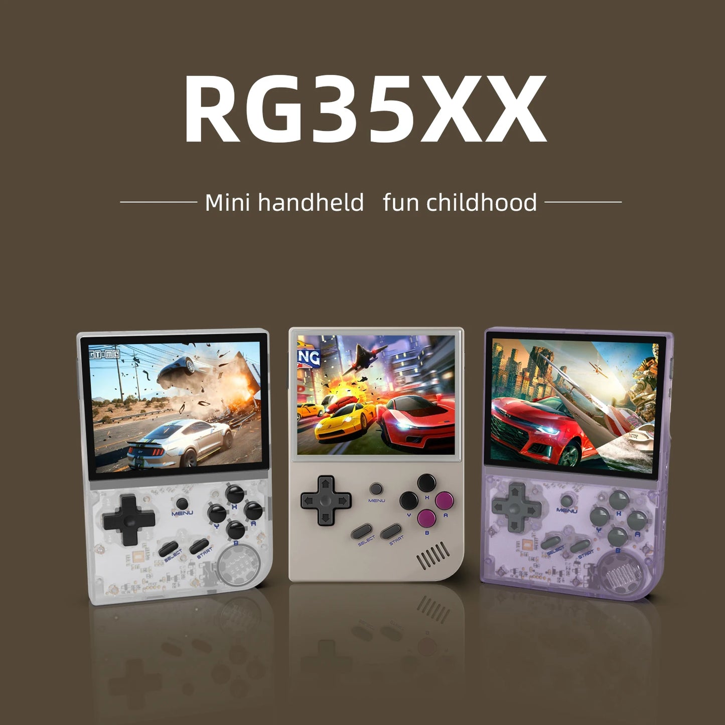 ANBERNIC RG35XX Retro Handheld Game Player 64G 5000+ Classic Games