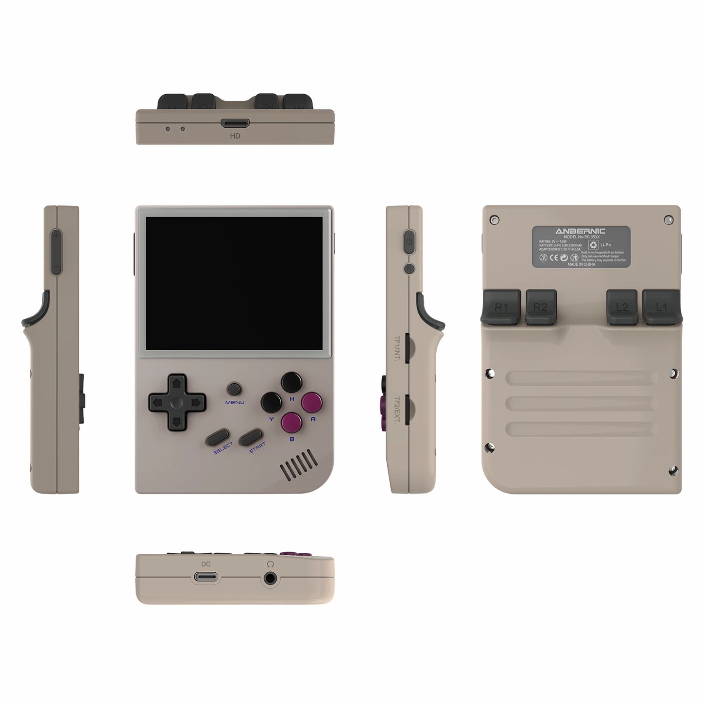 ANBERNIC RG35XX Retro Handheld Game Player 64G 5000+ Classic Games