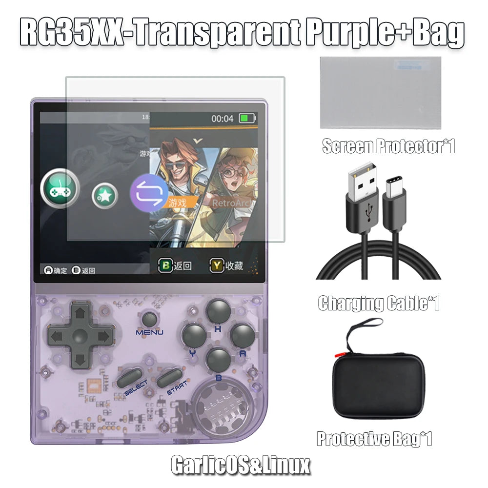 ANBERNIC RG35XX Retro Handheld Game Player 64G 5000+ Classic Games