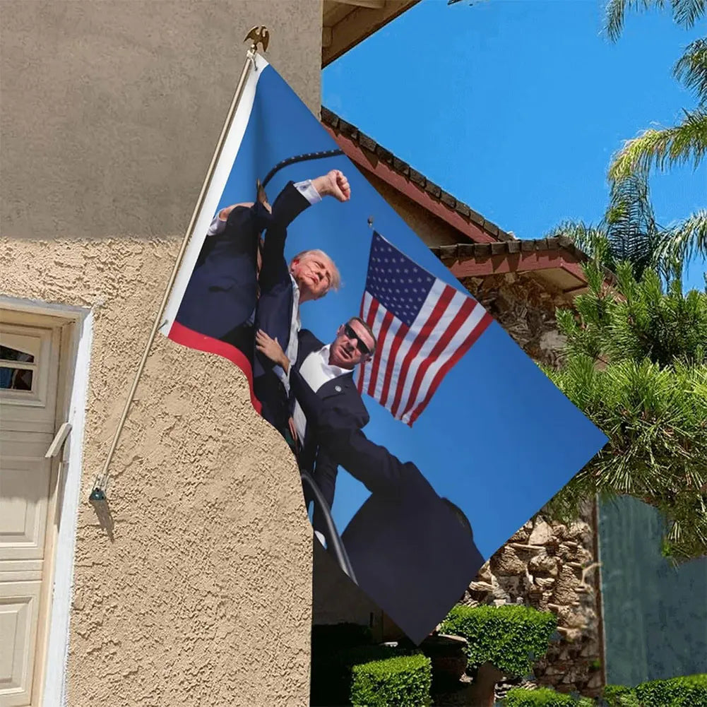 Trump and Vance 2024 Support Flag - 3x5 FT Presidential Election Banner Decor