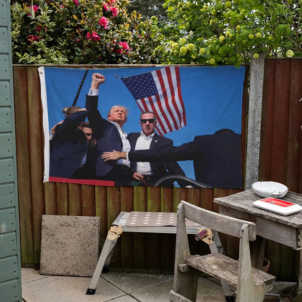 Trump and Vance 2024 Support Flag - 3x5 FT Presidential Election Banner Decor