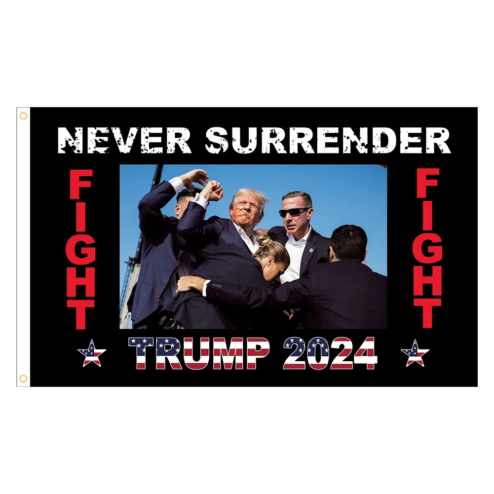 Trump and Vance 2024 Support Flag - 3x5 FT Presidential Election Banner Decor
